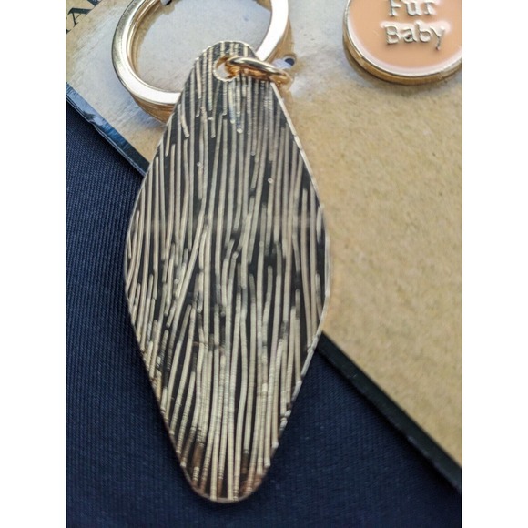 4/$20 Enamel Keychain & Matching Dog puppy Tag Fur Mom Baby Set - Picture 3 of 3